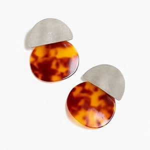 JCrew Tortoiseshell earrings - brand new!